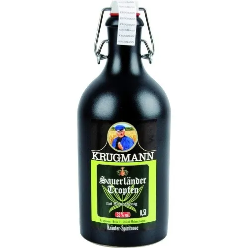 Sauerländer Tropfen im Steinkrug, Kräuter-Spirituose // 0,5L 32%