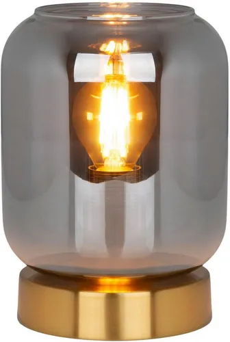 Näve Tischleuchte Oval 17 cm in gold von Näve