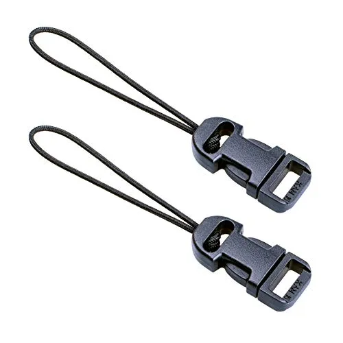 VKO Kameragurtadapter Schnellverschluss-Kit zur Befestigung von Kameragurt für Kameras mit Kleine Öse (1 Paar)