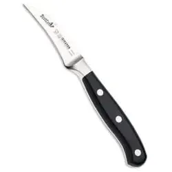 Giesser BestCut Tourniermesser 8643 - Küchenmesser mit 6 cm Klingenlänge, ideal zum mühelosen Schälen und Tournieren von Obst und Gemüse. Hochwertiger Chrom-Molybdän-Stahl sorgt für exzellente Schnitthaltigkeit.