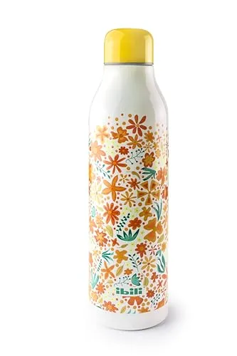 IBILI Loratzen Hori Doppelwandige Thermosflasche, 500 ml, 18/10 Edelstahl, doppelwandig, wiederverwendbar