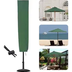 Sonnenschirm Abdeckung 600D Oxford PVC wasserdicht Grün 153x30x30cm - Schütze deinen Sonnenschirm mit dieser robusten Abdeckung aus 600D Oxford. Wasserdicht und reißfest, bewahrt sie die Farbe deines Schirms und bietet optimalen Schutz vor Wettereinflüssen. Ideal für Garten, Terrasse und Balkon.