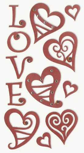 Sticker Mix Herzen,