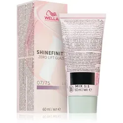 Wella Professionals Shinefinity Zero Lift Glaze Intensivtönung Farbton 07/75 - Raspberry Latte 60 ml