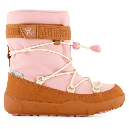 Affenzahn Schneestiefel Vegan Snowy - Wasserdichte Wanderschuhe für Kinder, warm gefüttert und mit passgenauem Schnellschnürsystem – ideal für trockene Füße beim Spielen im Schnee.