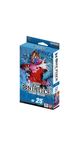 One Piece Card Game ST-25 Starter Deck Blue Buggy EN - TCG OVP Decks & Starter, 1. Auflage des Blue Buggy Starter Decks, ideal für Einsteiger und Sammler des beliebten One Piece Kartenspiels.