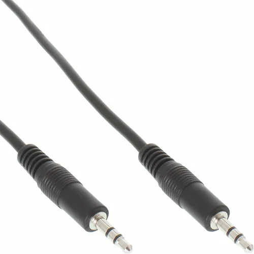 Inline Klinke Kabel, 3,5mm Stecker / Stecker, Stereo, 2m