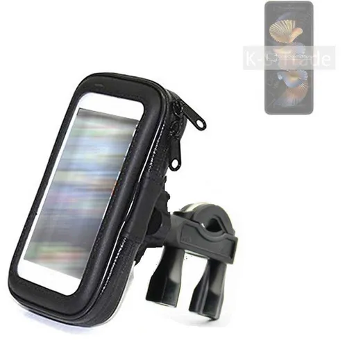 Fahrradhalterung für Samsung W25 Flip – Universal Lenkstangenhalterung - Praktische Handyhalterung für Fahrräder, spritzwassergeschützt und touch-sensitive. Ideal für E-Bikes, Mountainbikes und mehr. Einfach am Lenker zu befestigen.
