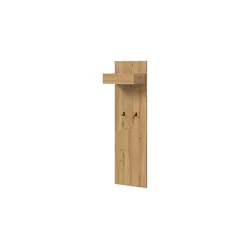 Garderobenpaneel aus Holzwerkstoff, 50x160 cm - Garderobenpaneel in holzfarben, aus hochwertigem Holzwerkstoff. Ideal für Flure und Eingangsbereiche. Profitieren Sie von einem 10€ Willkommens-Gutschein bei Newsletter-Anmeldung!
