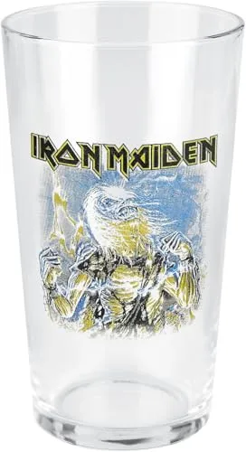 Iron Maiden Live After Death Unisex Bierglas klar Glas 0,5 l Alkohol & Party, Band-Merch, Bands