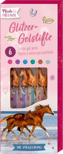 Spiegelburg Pferdefreunde Glitzer Gelstifte 6 Stk.