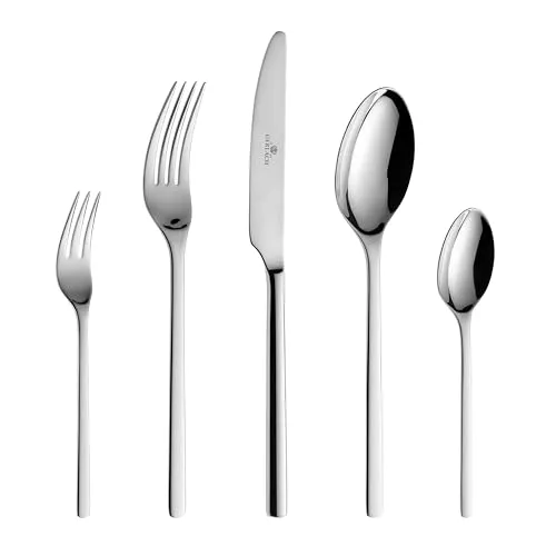 Gerlach 1760 Besteck Set für 6 Personen – Goldenes Tafelbesteck 24er Set