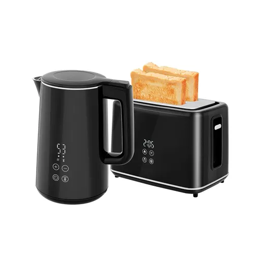 Wasserkocher Toaster Set 1,5L 2200W Schwarz von Autolock