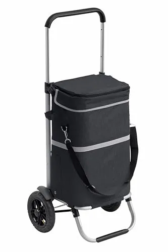 Meister Einkaufstrolley Premium Schwarz