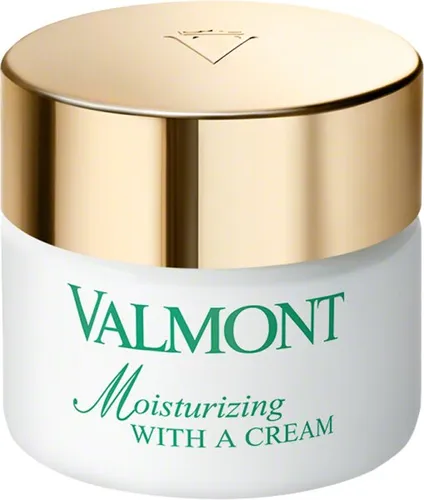 Valmont Moisturizing With A Cream 50 ml - Gesichtscreme für intensive Feuchtigkeitsversorgung und strahlende Haut. Mit dem einzigartigen Dreifach-DNA-Komplex für optimale Vitalität und verbesserte Hautbarriere.