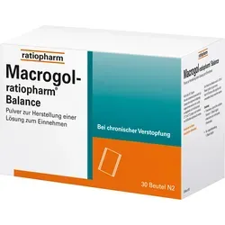 Macrogol-ratiopharm Balance Pulver 30 St von ratiopharm