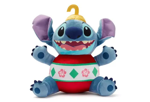 Disney Kuscheltier Stitch - Weihnachten 2025 Weihnachtskugel Kuscheltier - 35 cm
