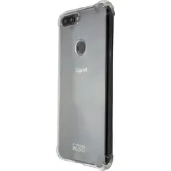 caseroxx Schutz-Hülle TPU-Hülle kompatibel mit Gigaset GS195 / GS195LS, Gummi Handy Tasche transparent - Transparent