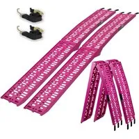 TRUTZHOLM 2x Auffahrrampen Klappbar 228 cm von Trutzholm