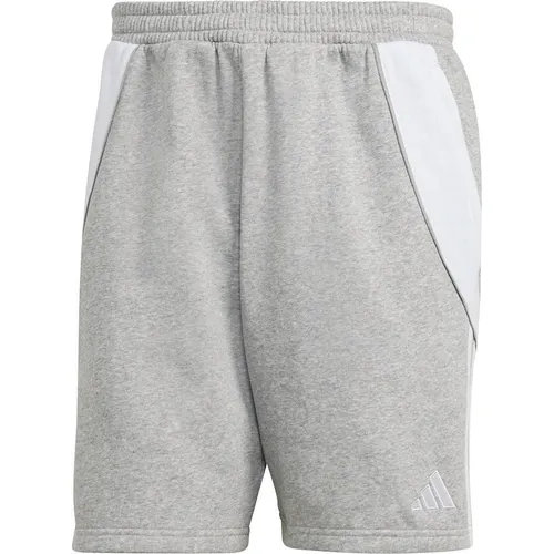 adidas Performance Tiro 24 Short Dunkel grau-weiß - Sporthose mit weitem Beinabschluss und Kordelzug, ideal für Training und Freizeit, für optimalen Komfort und Bewegungsfreiheit.