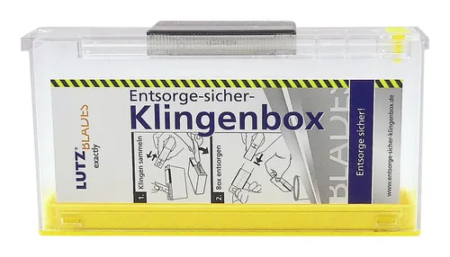 Lutz Blades Sicherheits-Klingenbox 120 x 65 x 25 mm - 470044