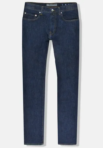Pierre Cardin 5-Pocket-Jeans Lyon Tapered Futureflex Stretch Denim blau 34 - Moderne Tapered Fit Jeans aus hochwertigem Stretch-Denim für optimalen Tragekomfort. Ideal für jeden Anlass und in klassischem Dunkelblau gehalten. Pflegeleicht und vielseitig kombinierbar.
