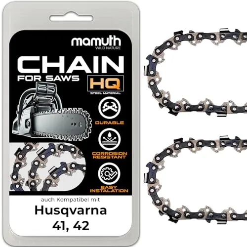 2x Sägekette Kettensäge 40cm 1,5mm 0,325