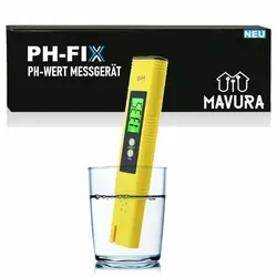 Produktbild PH-FIX Digital Messgerät PH Tester Wert Messer Wasser Aquarium Pool Chlor Prüfer pH 0-14