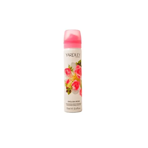 Yardley English Rose Body Spray 75ml For Women