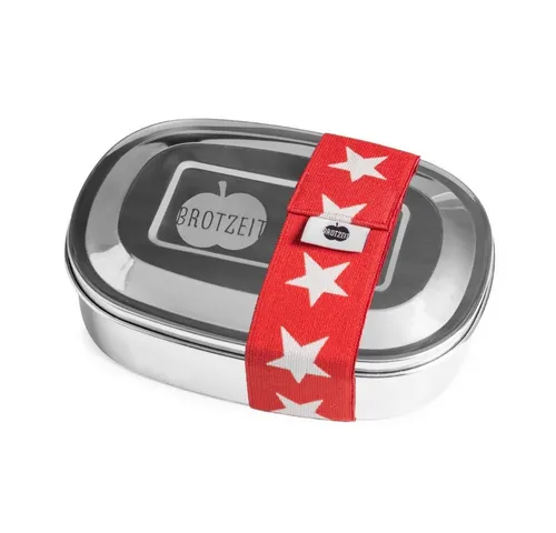 Brotzeit Lunchbox - Nachhaltige Edelstahl Brotdose mit herausnehmbarer Unterteilung, ideal für Schule und Büro. Reduziere Verpackungsmüll und transportiere dein Essen umweltbewusst.