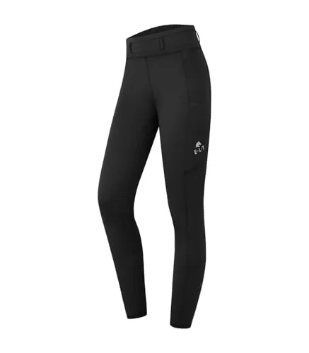 ELT Thermo-Reitleggings Ella, schwarz, Gr. 128