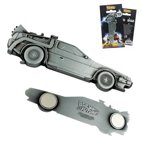 Magnetischer Delorean Flaschenöffner