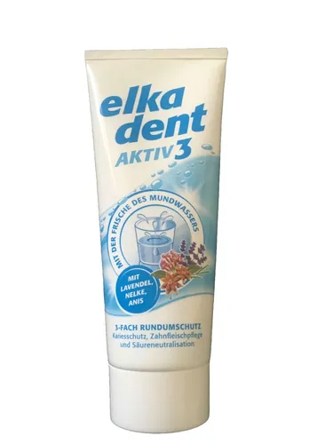 Zahncreme Elkadent ZC aktiv 3