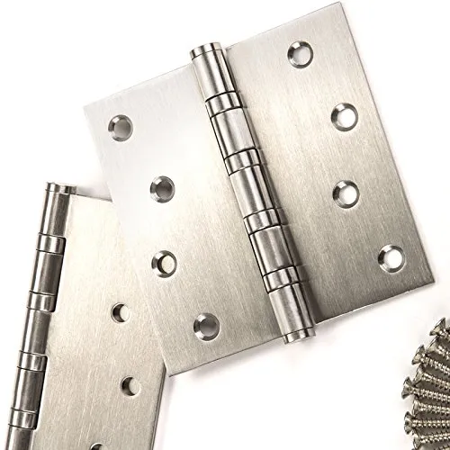 Stück SO-TOOLS® Schwerlast Aufschraubbänder/Tragkraft 60 kg/Materialstärke 2,5 mm / 100 x 75 mm/Aufschraub-Scharnier aus Edelstahl/Türscharnier Türbänder mit wartungsfreien Gleitlagern 2