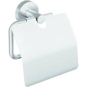 Tesa MOON Klopapierhalter mit Deckel aus Edelstahl von tesa