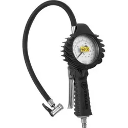 Standard-Handreifenfüllmesser HS, Manometer Ø 80mm - Sonstige Elektroinstallationsartikel mit geeichtem Druckmanometer, robust und langlebig, ideal für präzises Reifenfüllen bis 12 bar/170 psi.