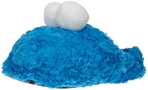 Krümelmonster Slipper, Gr. S (35-37) - Kuschelige 3D Plüschhausschuhe in Größe S, ideal für gemütliche Abende. Weich, wärmend und mit bequemer Passform – perfekt für die ganze Familie.