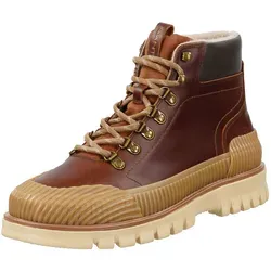 Gant Stiefelette Leder Schnürstiefelette braun 43 EU von GANT