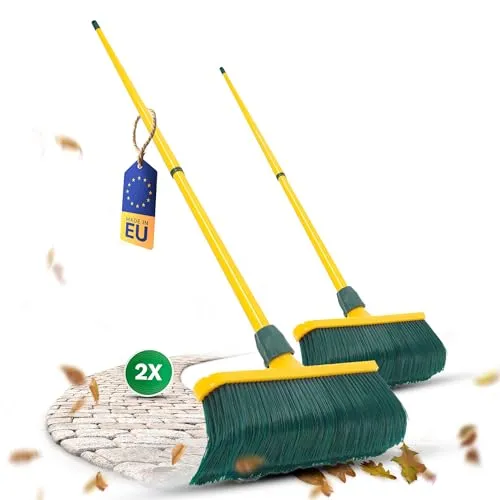 Novaliv Krallenbesen Set 40 cm mit Teleskopstiel von Novaliv