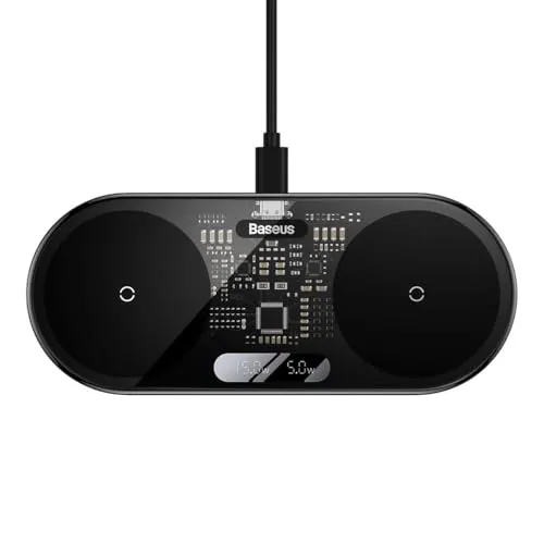 Produktbild Baseus Wireless Charger mit Digital LED Display, 20W