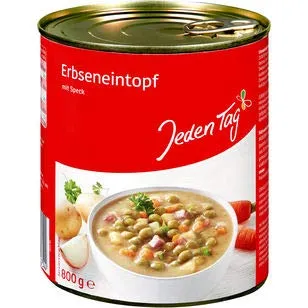 Jeden Tag Erbseneintopf mit Speck, 6er Pack (6 x 800g)