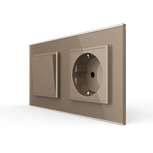 Lichtschalter Gold von Luxus-Time