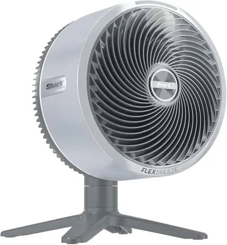 Shark FlexBreeze TableMate Schnurloser Ventilator | High-Velocity | Indoor & Outdoor | 20m Kühlreichweite | Leise & Tragbar | Wetterbeständig | 5 Geschwindigkeiten | Oszillierend | Fernbedienung |