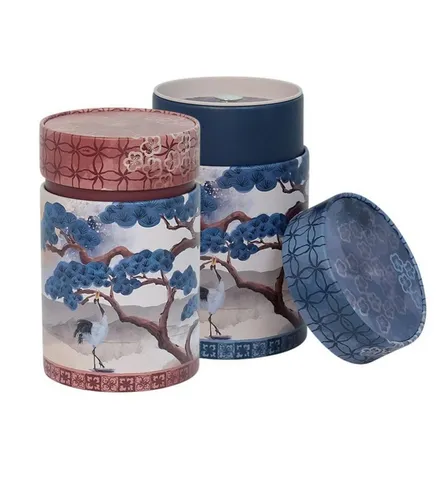 MediMuc Teedose 2er Set Japan Garten, (Dosenset, 2er Dosenset Japan Garten), Teedose, Gewürzdose, Dosen Set, Geschenkdose