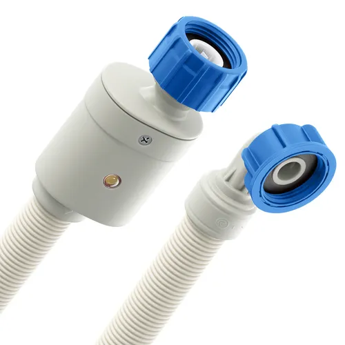 Aquastop Schlauch 3m für Spül- und Waschmaschinen - Geschirrspülerteile mit Sicherheitsfunktion, schützt vor Wasserschäden und ist kompatibel mit gängigen Marken wie AEG und Whirlpool.