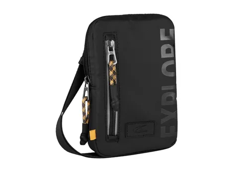 camel active Explore Handytasche Schwarz - Taschen & Schutzhüllen, verstellbar und wasserabstoßend für optimalen Schutz deines Smartphones.