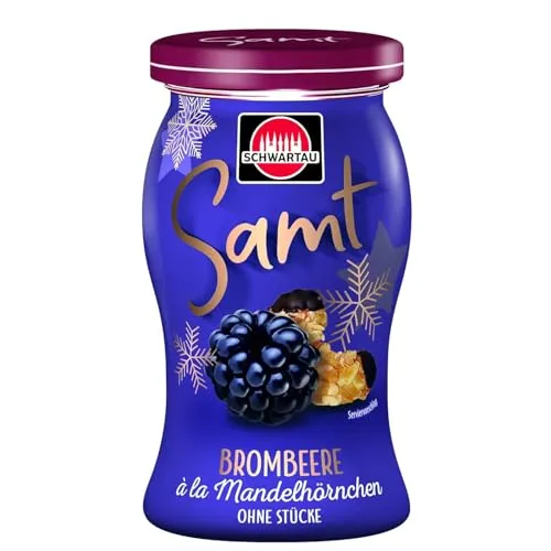 Schwartau Samt Winter-Edition Brombeere à la Mandelhörnchen von Schwartau