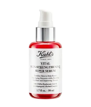 Kiehl's Vital Skin-Strengthening Super Serum 50 ml - Gesichtsserum mit 11kDa Hyaluronsäure, reduziert sichtbar Falten und stärkt die Haut gegen Umweltstressoren für eine strahlende, gesunde Haut.