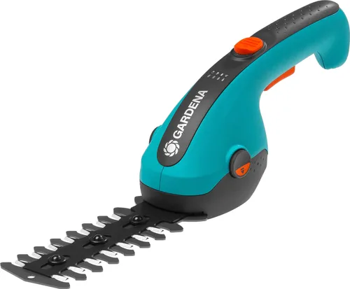 Gardena Set Akku-Gras- und Strauchschere ClassicCut Li - Ergonomisch, leicht und vielseitig, mit hochwertigem Messer und LED-Ladezustandsanzeige