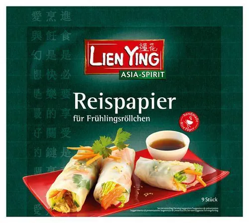 Lien Ying Reispapier 9 Stück von Lien Ying